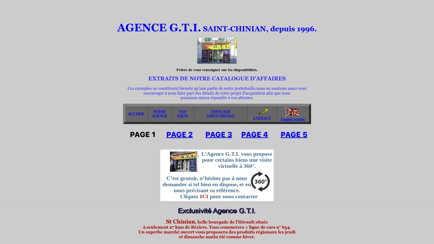 Agence G.T.I. Storefront